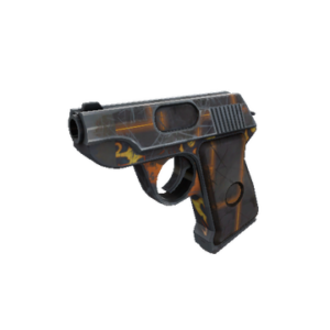 Killstreak Kiln and Conquer Pistol (Well-Worn)
