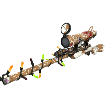 Festivized Gingerbread Winner Sniper Rifle (Well-Worn)