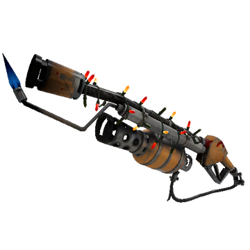 Strange Unusual Festivized Specialized Killstreak Turbine Torcher Flame Thrower (Field-Tested)