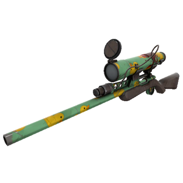 Strange Unusual Professional Killstreak Quack Canvassed Sniper Rifle (Well-Worn)