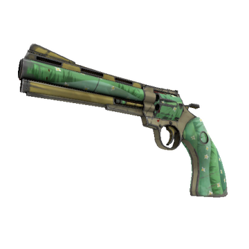 Unusual Festive Killstreak Flower Power Revolver (Field-Tested)