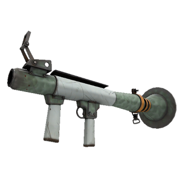 Unusual Festive Professional Killstreak Aqua Marine Rocket Launcher (Field-Tested)