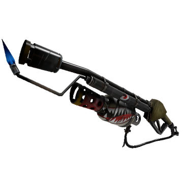 Unusual Festive Warhawk Flame Thrower (Minimal Wear)