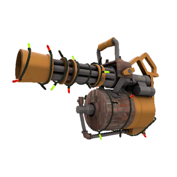 Unusual Festivized Brick House Minigun (Factory New)