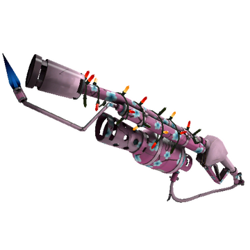 Unusual Festivized Killstreak Hana Flame Thrower (Minimal Wear)