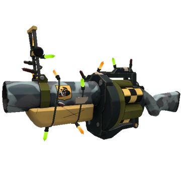 Unusual Festivized Professional Killstreak Butcher Bird Grenade Launcher (Minimal Wear)