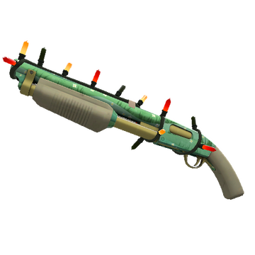 Unusual Festivized Specialized Killstreak Flower Power Shotgun (Factory New)