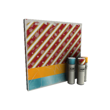 Unusual Frosty Delivery War Paint (Field-Tested)