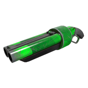 Unusual Health and Hell (Green) Scattergun (Field-Tested)