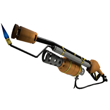 Unusual Professional Killstreak Turbine Torcher Flame Thrower (Factory New)