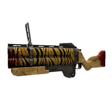 Unusual Tiger Buffed Loch-n-Load (Battle Scarred)
